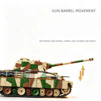 Modelo de Tanque Alemán Panther Tipo G de la Segunda Guerra Mundial, Bloques de Construcción DIY, Juguete Militar Educativo de ABS Unisex para Mayores de 14 Años