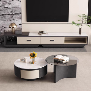 Support de table de télévision bon marché multifonctionnel au design minimaliste avec centre de table bon marché <span class=keywords><strong>Prix</strong></span> de gros Meuble de meuble de télévision de luxe personnalisé - Product Image 4