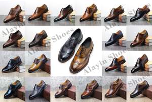 Chaussures de Ville Noires Classiques pour Hommes avec Semelle Oxford, Chaussures d'Affaires à Lacets Idéales pour Mariage - Product Image 6