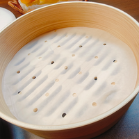 Papier de cuisson vapeur antiadhésif enduit de silicone pour l'approvisionnement en gros transfrontalier d'emballages alimentaires en usine