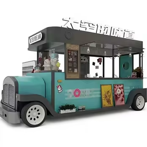 Camión de Comida Rápida Personalizado con Cocina Completa, Carrito Eléctrico de Helados en Venta, Triciclo de Café - Product Image 1