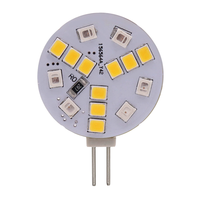 Ampoule LED G4 double couleur 15SMD 2835 2W 10-30V