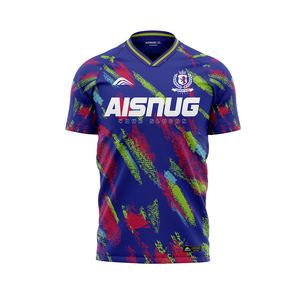Il produttore di magliette da calcio per bambini sublimate personalizzate indossa un Set uniforme per la squadra nazionale del bambino vecchia scuola di calcio - Product Image 4