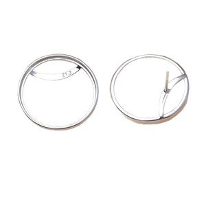 WENCHI Base para Colgante Redonda Chapada en Plata 925, con Borde Liso y Bandeja Vacía, para Fabricación de Collares, 20.3 21.3 21.7 22mm - Product Image 4