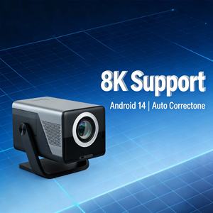 Mini Vidéoprojecteur LED Premium avec Correction Automatique de la Distorsion Trapézoïdale |   Android 14 5G WiFi BT5.4 |   Projecteur Home Cinéma 3D à Courte Focale 1080P 2000 Lumens Intégré <span class=keywords><strong>X1</strong></span> - Product Image 1