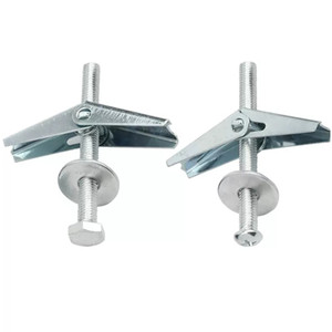 High Quality Wing Anchor Bolt Zinc Plated Steel <b>Spring</b> <b>Toggle</b> Anchor Bolt M3/M4/M5/M6/M8 <b>Toggle</b> Bolt with Wing Nut - Product Image 4