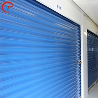 Porte de garage enroulable manuelle 5x7 8x8 pour entrepôt, petite porte enroulable pour maison conteneur