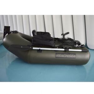 Bote de remos inflable profesional REACHSEA Bl170 One People 1 Preson con Kayak de goma de PVC estable plegable para pesca - Product Image 1