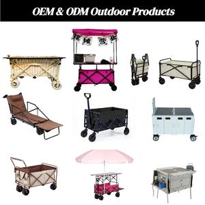 Chariot de Jardin Pliable Robuste pour Plage, Pique-nique ou Camping - Product Image 4