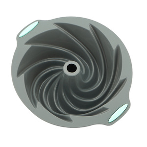 Moules de cuisson en silicone rectangulaires à 6 cavités, sûrs pour les aliments, ensembles de moules à gâteaux, plaque à gâteau chiffon carrée bicolore, pour la cuisson de donuts et de pains - Product Image 4