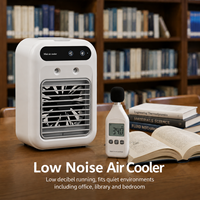 Ventilateur-climatiseur portable Arctic-Ice 3-en-1, refroidisseur personnel de bureau à évaporation avec réservoir à glaçons et refroidissement silencieux à 2 vitesses