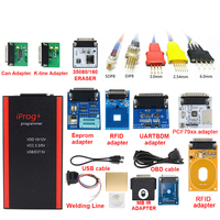 IPROG Pro V87 Kit Complet Programmeur de Clés ECU Iprog+Eeprom IMMO Radio Auto Ai-rb Ag R/Reset Tableau de Bord Kilométrage PK DIGIPROG 3 Carprog