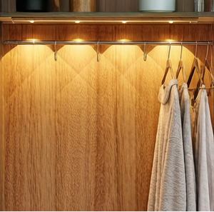 Smart <b>Sensor</b> Under Cabinet <b>Light</b> LED Night <b>Light</b> Easy Installation <b>Indoor</b> Home Lighting For Bedroom Wardrobe Kitchen - Product Image 6