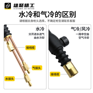 Xiong Ju-Seiko WP-26 TIG Welding Torch Head Water Cooled Adjustable Angle Welding Torch Accessory - Product Image 4