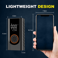 Nouveau mini gonfleur de pneus 150 PSI, compresseur d'air sans fil portable avec affichage numérique et batterie externe double alimentation