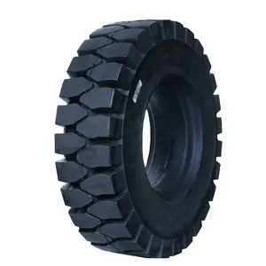 Fabricantes de neumáticos en China Neumático sólido de goma de 8,5 pulgadas 5,00-8 para manipulador de material de montacargas con alta calidad
