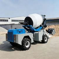 Camión Mezclador de Concreto Autocargable de 1.0m³ / 1.5m³ con Sistema de Mezcla de Doble Eje para Proyectos de Construcción Pequeños y Medianos