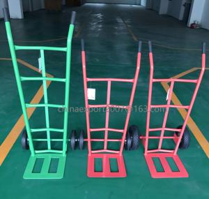 Carro de mano de servicio pesado Carro de carro de almacenamiento con plataforma de rueda de goma 3,00-4 OEM disponible en Venta caliente - Product Image 6