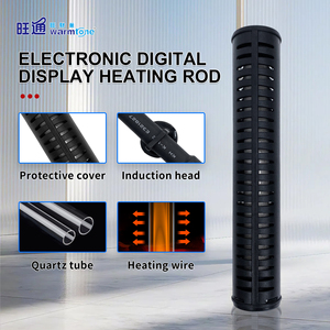 Tự động kỹ thuật số <span class=keywords><strong>LED</strong></span> hiển thị thạch anh hồ cá nóng quá nhiệt bảo vệ bể cá nhiệt sưởi ấm hộp que sống - Product Image 4