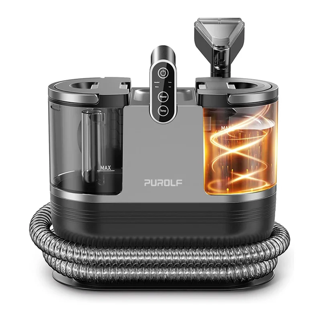 2026 New Model Wet and Dry Carpet Cleaning Machine Heating Fast Spot Stain Remover Deep Vacuum Cleaner for Car Seat and Sofa