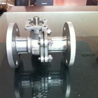 Válvula Industrial de Acero Inoxidable CF8M 1000 WOG con Brida de Plataforma Alta DN 25 PN16, Precio Económico, API607