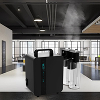 Diffuseur de parfum HVAC OEM en métal 2x1000ml avec contrôle par application, atomisation double fluide, grand espace et verrouillage magnétique de sécurité