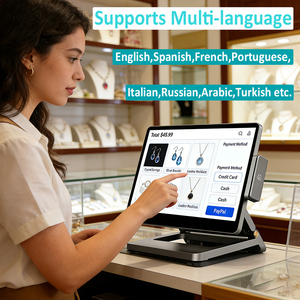 Großhandel All-in-One <span class=keywords><strong>POS</strong></span>-Systeme Offline Aluminiumlegierung Mit WLAN-Kartenleser Kassensystem <span class=keywords><strong>Android</strong></span> <span class=keywords><strong>POS</strong></span>-Terminal Einzelhandelssystem - Product Image 4