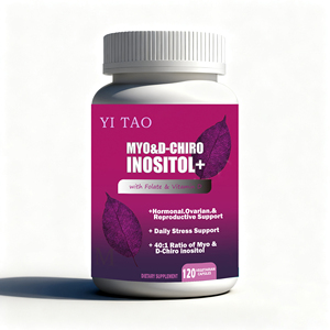 Cápsulas de Mioinositol Premium con Proporción 40:1 de D-Chiroinositol y Suplemento de Vitamina Folato para el Apoyo del Equilibrio Hormonal en Mujeres - Product Image 2