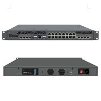 Servidor Router Suave Multi-WAN de Doble CPU, PC Industrial de Montaje en Rack 1U, Gateway de 44 Núcleos, Linux/Ubuntu/CentOS, Estación de Trabajo Óptica de 100G10G