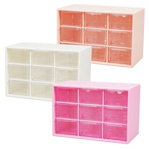 Household Plastic Containers Drawer Makeup Organizer Storage Boxes & Bins
