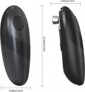 Automatic Can Opener for All Can Sizes Smooth Edge Magnetic Design Hands Free Kitchen Gadget & Food Safety <b>Battery</b> Operated Easy - Product Image 3