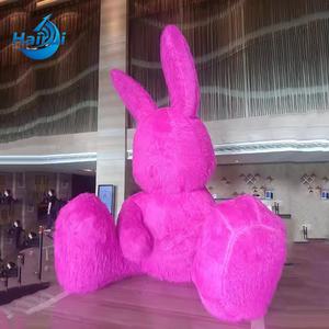 Escultura de Conejo Personalizada con Textura Peluda Realista, Estatua de Resina Artesanal, Decoración de Primates, Decoración del Hogar, Arte Animal, Regalo - Product Image 3