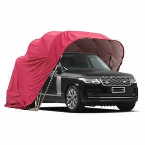 Abri de <span class=keywords><strong>voiture</strong></span> pliable et rétractable de 5,5 m, abri de <span class=keywords><strong>garage</strong></span> pliable, pare-soleil pour SUV, imperméable - Product Image 1