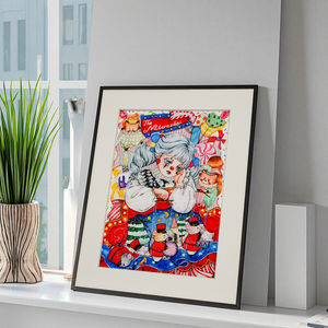 Moreink-Papier couché imprimé à l'encre sans acide avec revêtement UV Impression numérique Cadre <span class=keywords><strong>photo</strong></span> Illustration Impression Art Poster Encadré - Product Image 1