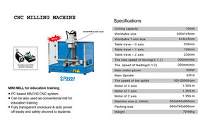 Máy Phay Cnc Nhỏ Nhất SIEG PX1 - Product Image 6