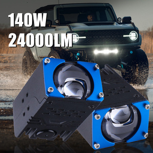 Luces LED para Parrilla de Coche, Iluminación Auxiliar Exterior para Automóviles, <span class=keywords><strong>Mini</strong></span> Proyector para Vehículos Todoterreno, Faros Delanteros para Coche - Product Image 4