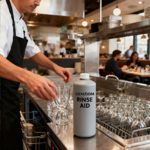 Agent lustrant <span class=keywords><strong>pour</strong></span> <span class=keywords><strong>lave</strong></span>-<span class=keywords><strong>vaisselle</strong></span> Élimine les gouttelettes d'eau <span class=keywords><strong>pour</strong></span> un séchage rapide et des résultats sans traces Agent lustrant liquide en gros - Product Image 1