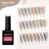 Vernis Gel UV/LED Effet Œil de Chat 9D de Notre Marque, Lot de 15ml, Sans HEMA, Gel Magnétique pour Ongles Certifié CPSR