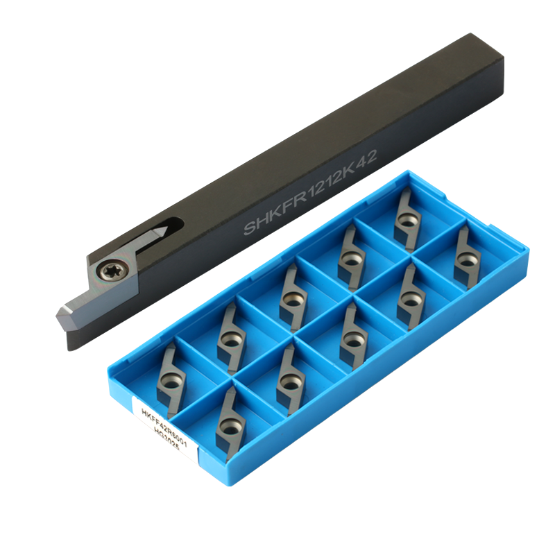 HKFF42R6001 SHKFR1212K42, японский тип, токарный станок с ЧПУ, режущий инструмент, токарный резак, расширенная глубина резьбы, держатель инструмента