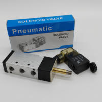 Bobine d'électrovanne penumatic série 4V 4V210-08 tête de vanne 4V310 cuivre pur 4V410 avec lampe DC24V
