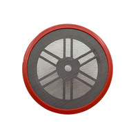 Aksesori Pompa Plunger Hisap Air Layar Filter Satu Sisi Aliran Tinggi Baja Tahan Karat Filter Cairan Masukan Cakram Dua Lapis