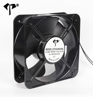 Ventilateur de refroidissement AC OEM/ODM 20060 200*200*60mm 110/220/380V, cadre en aluminium étanche, double roulement à billes, ventilateur axial sans balais