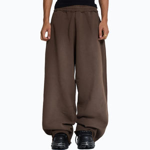 <span class=keywords><strong>Pantaloni</strong></span> <span class=keywords><strong>della</strong></span> <span class=keywords><strong>tuta</strong></span> larghi <span class=keywords><strong>marroni</strong></span> Unisex con Logo personalizzato da uomo dei pesi massimi francesi - Product Image 1