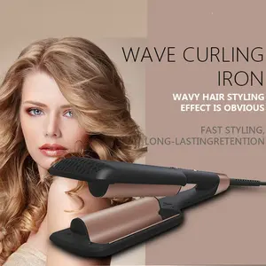 Di Vendita superiore Del Prodotto Strumento di Capelli 3 Barrel Curling Iron, di Vendita superiore Del Prodotto Barile Formato 16 MILLIMETRI Donna Capelli Waver Ferro