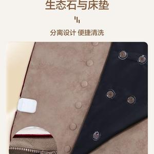 Ceragem <b>Electric</b> <b>Heating</b> Mattress Topper Flocking Material Asian Style Heated Bedding - Product Image 3