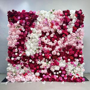Centros DE MESA DE BODA Fondo Decoraciones Pared de flores <span class=keywords><strong>artificiales</strong></span> - Product Image 4