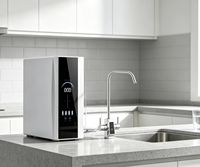 Purificateur d'eau RO intelligent sous évier 100-600 GPD avec filtration en 7 étapes et fonction eau alcaline minérale hydrogénée