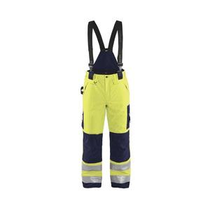 BLAKLADER - 188519773389D84 Pantalon d'hiver haute visibilité Jaune/Bleu marine-EAN 7330509375693 HI-VIS WORKWEAR - Product Image 1