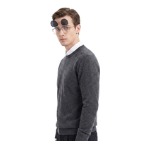 Gafas de Sol Polarizadas con Montura de Metal Retro Unisex, Lentes de Moda Sólidas con Cara de Diamante