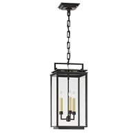 Vente en Gros de Rétro Esthétique Fer Art Lumière Couloir Balcon Entrée Verre Étanche Appliques & Lustre Noir
